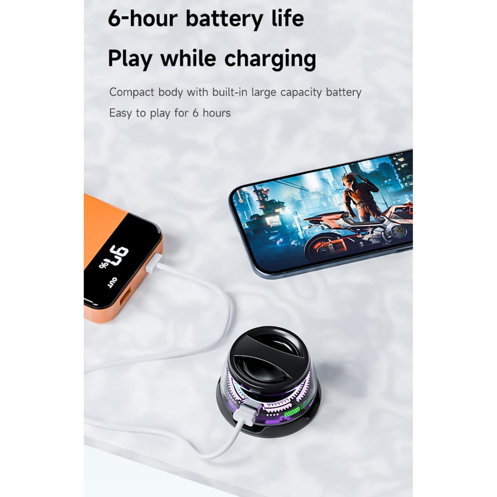 G200 Magnetic Bluetooth Speaker with RGB Lights