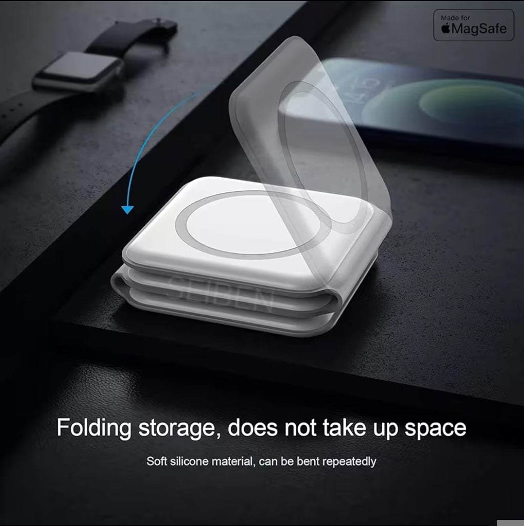 3-in-1 Foldable Wireless Charger, 23W Fast Charging Station